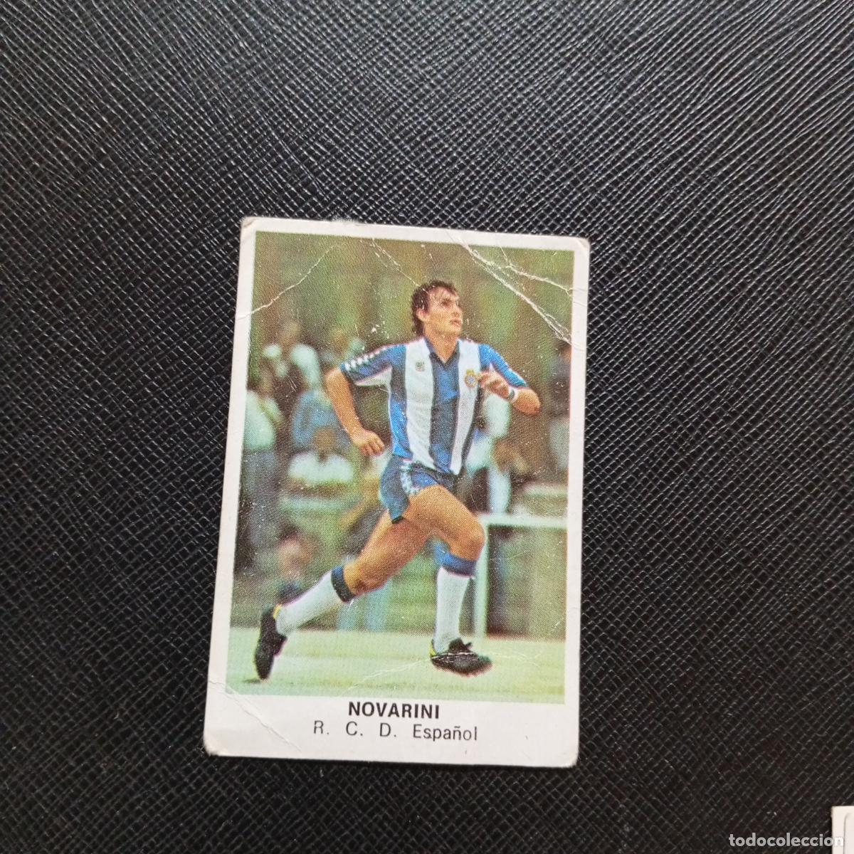 Cromos de f&uacute;tbol: NOVARINI ESPA&Ntilde;OL CANO 1983 1984 CROMO FUTBOL 83 84 LIGA - DESPEGADO - A25 PG27 FICHAJE 5