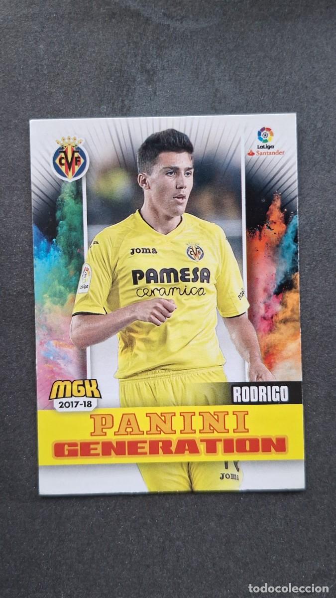 Cromos de f&uacute;tbol: L1 RODRIGO VILLARREAL C. F. 540 PANINI GENERATION PANINI MEGACRACKS 2017 2018 17 18