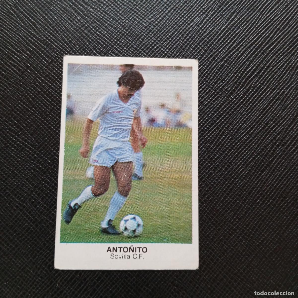 Cromos de f&uacute;tbol: ANTO&Ntilde;ITO SEVILLA CANO 1983 1984 CROMO FUTBOL 83 84 LIGA - DESPEGADO - A25 PG27 FICHAJE 6