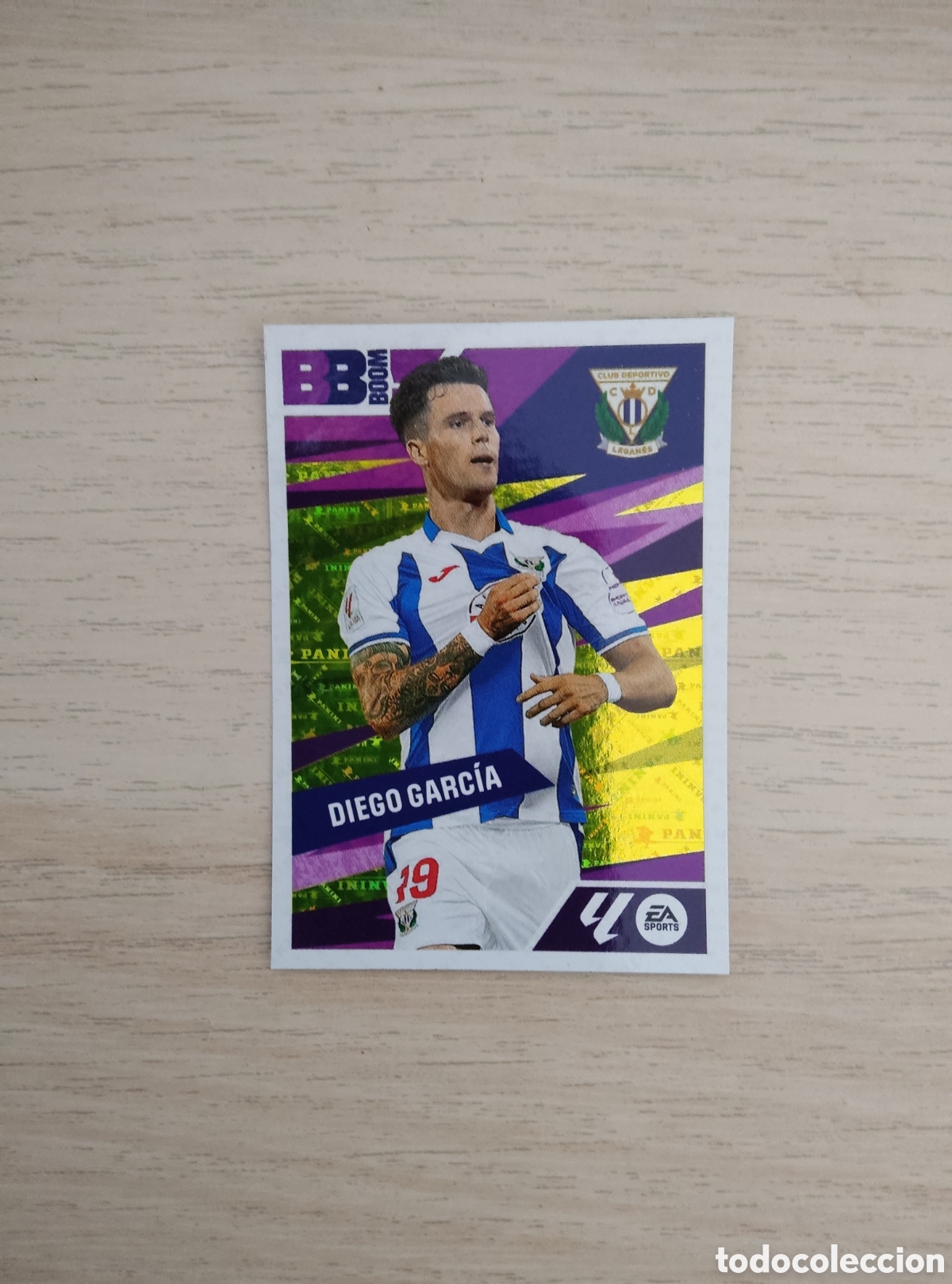 Cromos de f&uacute;tbol: 4 DIEGO GARCIA LEGANES BABY BOOM LIGA ESTE 2024 2025