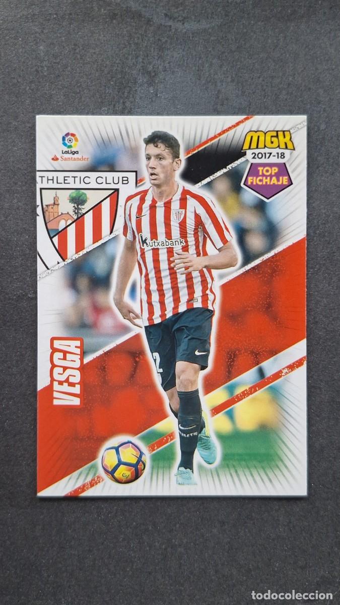 Fu&szlig;ball-Sticker: L1 VESGA ATHLETI CLUB DE BILBAO 46 TOP FICHAJE PANINI MEGACRACKS 2017 2018 17 18