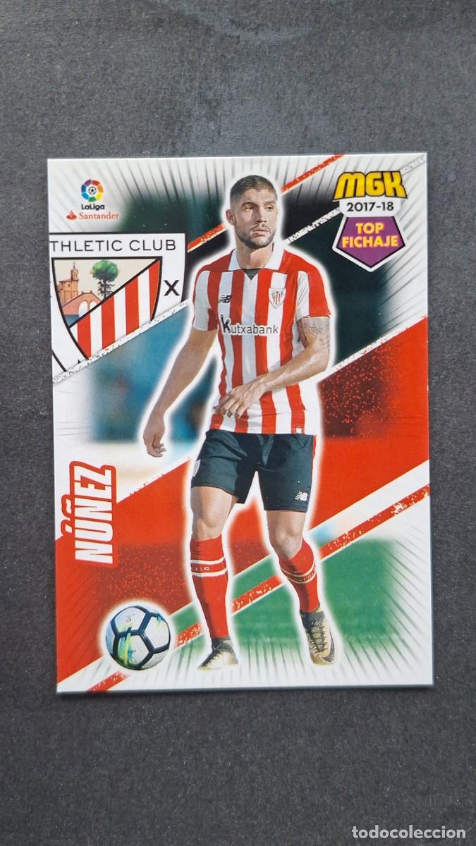 Fu&szlig;ball-Sticker: L1 NU&Ntilde;EZ ATHLETI CLUB DE BILBAO 47 TOP FICHAJE PANINI MEGACRACKS 2017 2018 17 18
