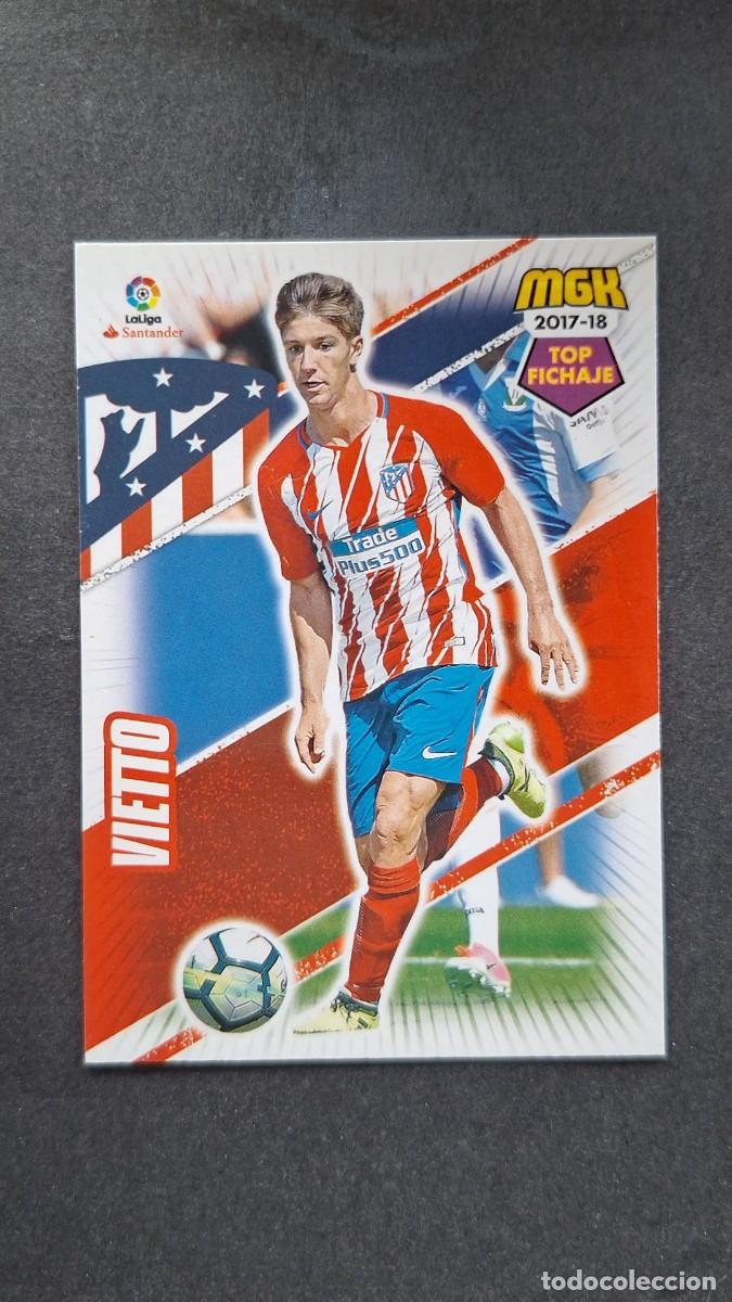 Cartes &agrave; collectionner de Football: L1 VIETTO ATLETICO DE MADRID 75 TOP FICHAJE PANINI MEGACRACKS 2017 2018 17 18