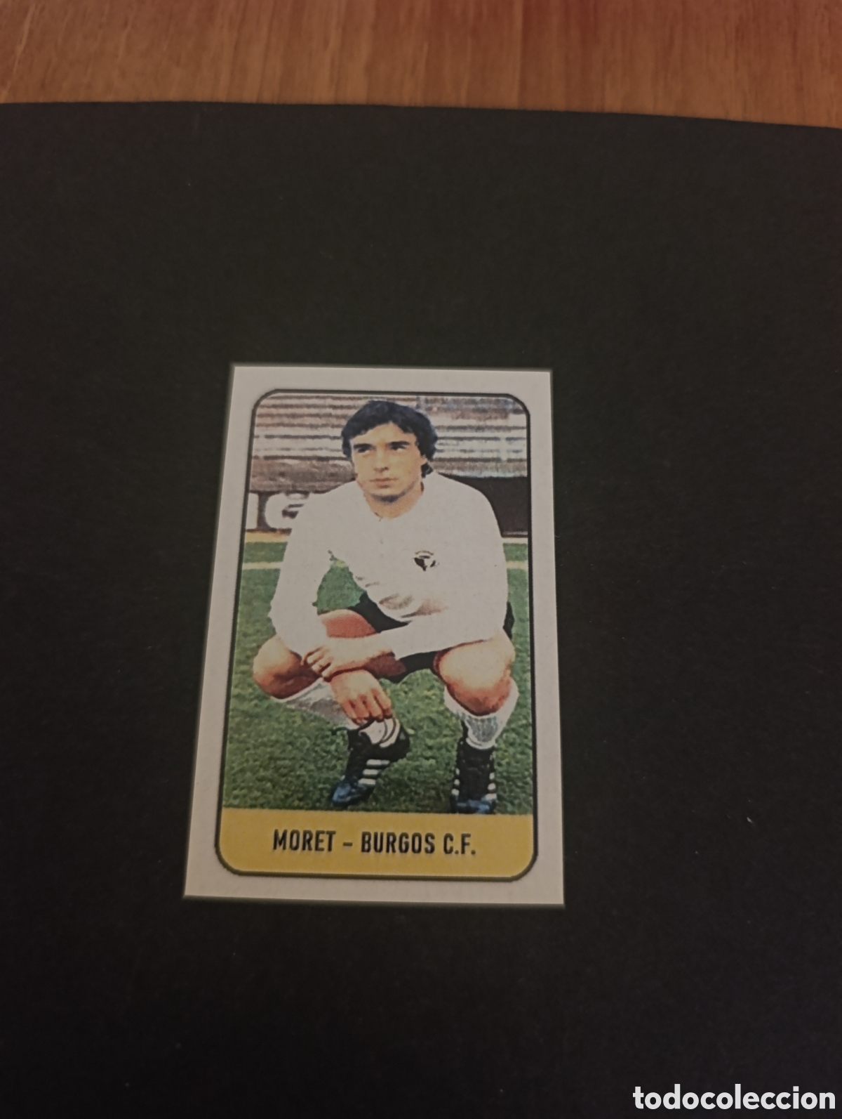 Cartes &agrave; collectionner de Football: Cromo Moret Burgos CF Liga Este 78 79, ampliaci&oacute;n de la colecci&oacute;n.