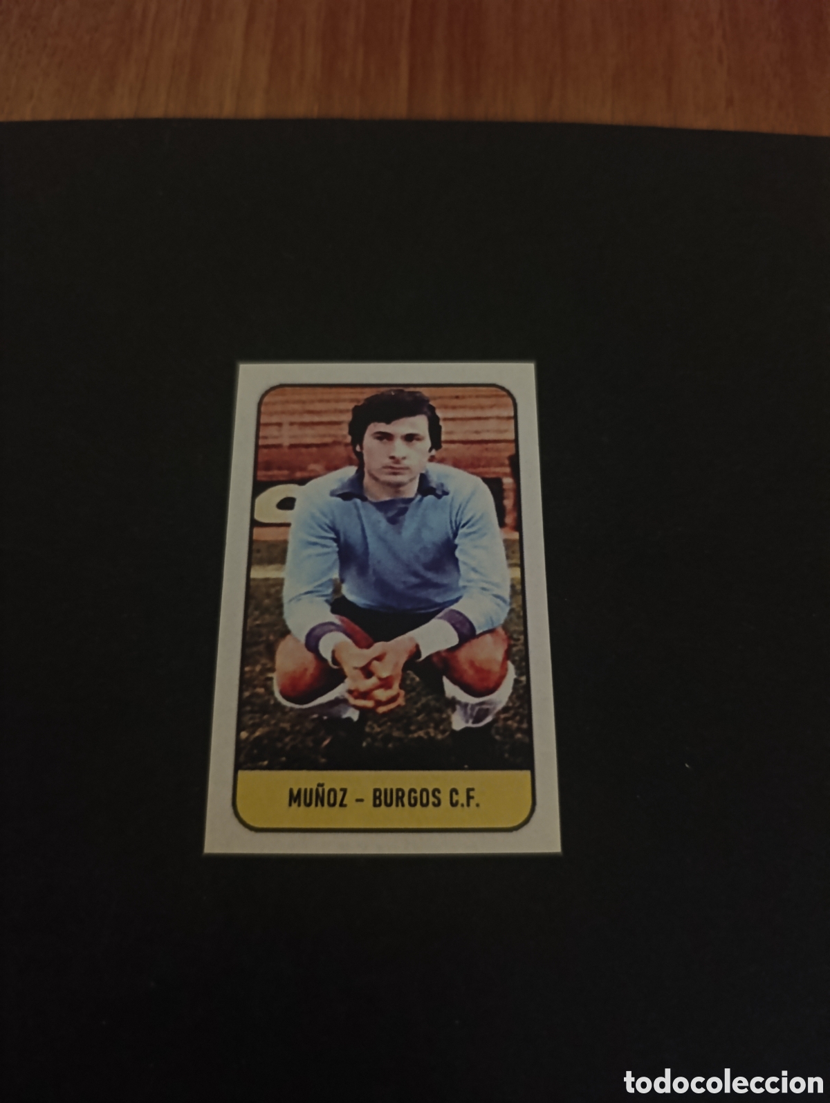 Cartes &agrave; collectionner de Football: Cromo Mu&ntilde;oz Burgos CF Liga Este 78 79, ampliaci&oacute;n de la colecci&oacute;n.