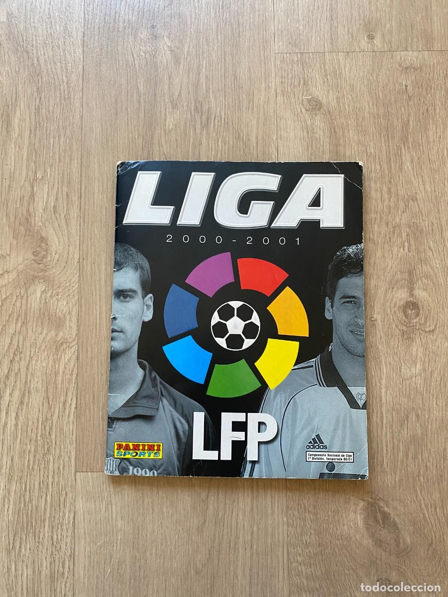 Cromos de f&uacute;tbol: &Aacute;LBUM DE CROMOS CAMPEONATO DE LIGA 2000-2001 EDITORIAL PANINI - INCOMPLETO