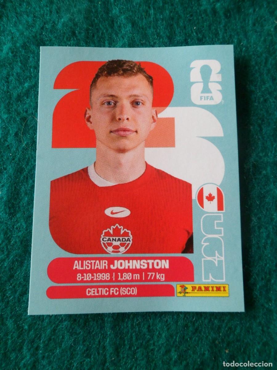 Cromos de f&uacute;tbol: CROMO FIFA WORLD CUP 2026. PANINI. ALISTAIR JOHNSTON. CAN 4