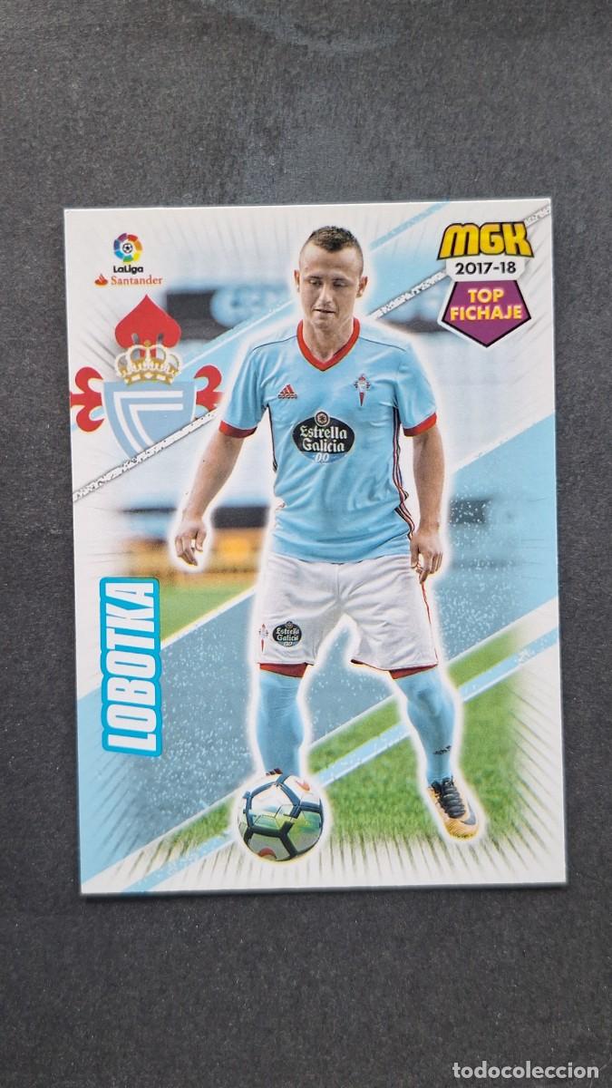 Cromos de f&uacute;tbol: L1 LOBOTKA CELTA DE VIGO 154 TOP FICHAJE PANINI MEGACRACKS 2017 2018 17 18