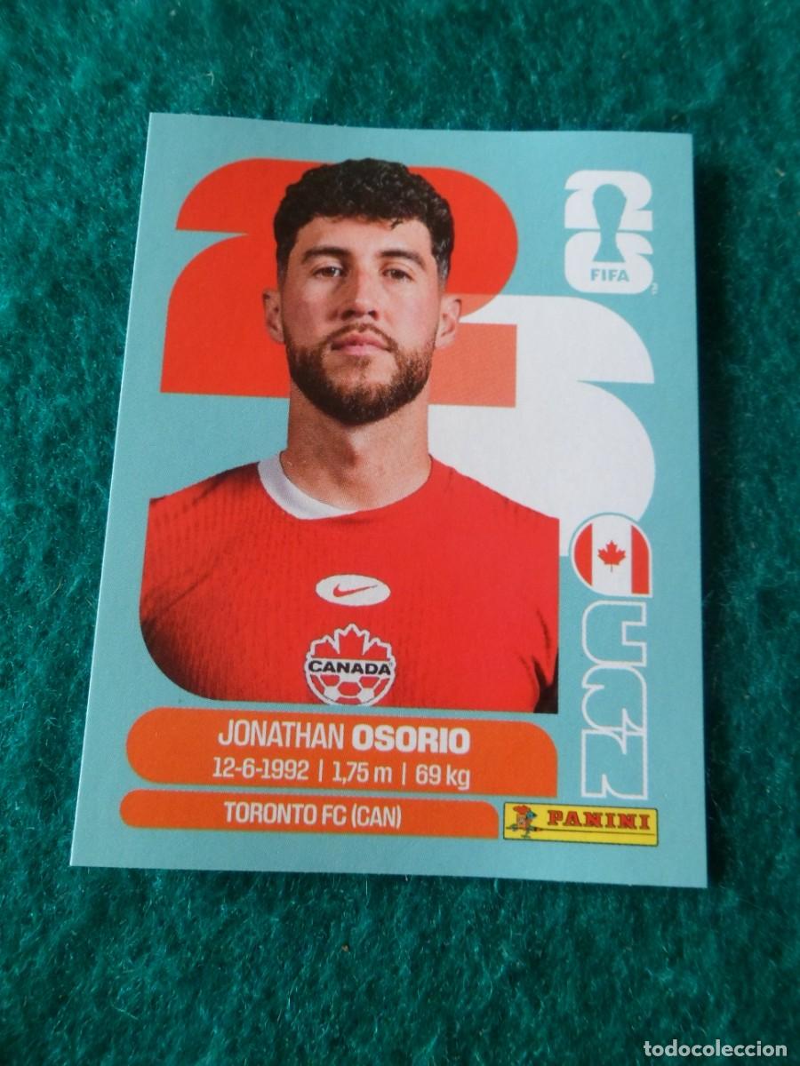 Cromos de f&uacute;tbol: CROMO FIFA WORLD CUP 2026. PANINI. JONATHAN OSORIO. CAN 12