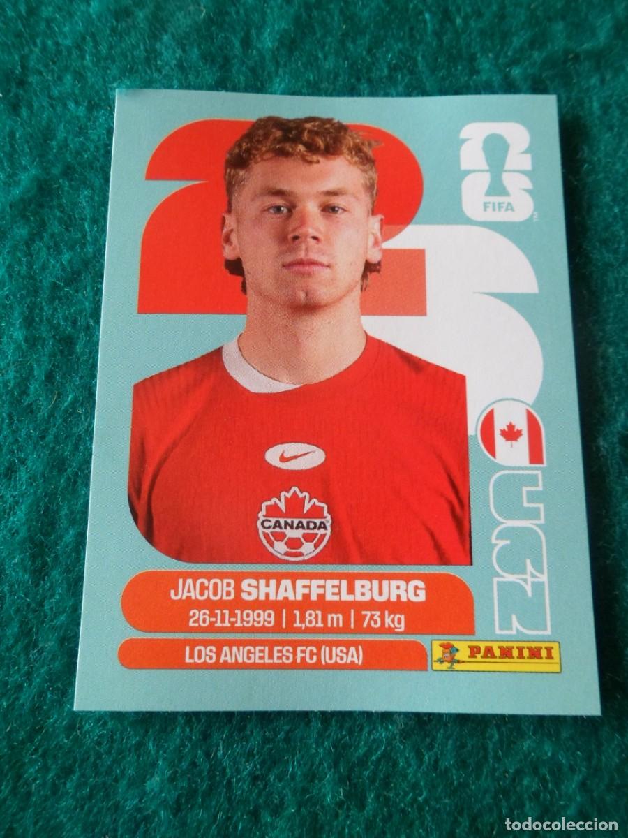 Cromos de f&uacute;tbol: CROMO FIFA WORLD CUP 2026. PANINI. JACOB SHAFFELBURG. CAN 14