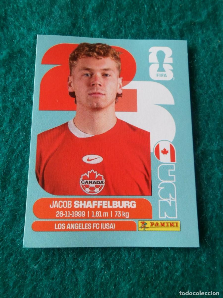 Cromos de f&uacute;tbol: CROMO FIFA WORLD CUP 2026. PANINI. JACOB SHAFFELBURG. CAN 14
