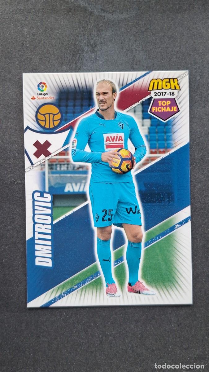 Cromos de f&uacute;tbol: L1 DMITROVIC S. D. EIBAR 208 TOP FICHAJE PANINI MEGACRACKS 2017 2018 17 18