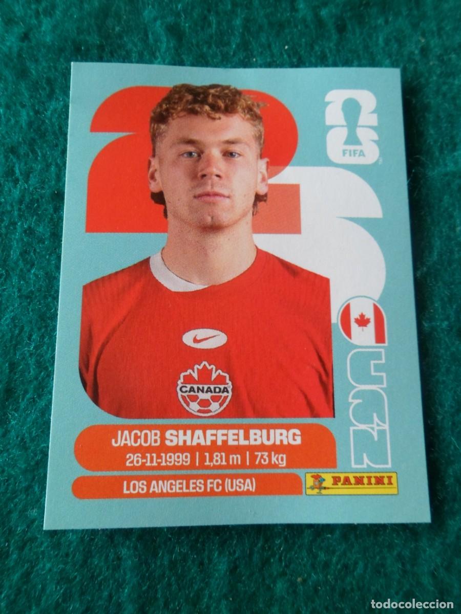 Cromos de f&uacute;tbol: CROMO FIFA WORLD CUP 2026. PANINI. JACOB SHAFFELBURG. CAN 14