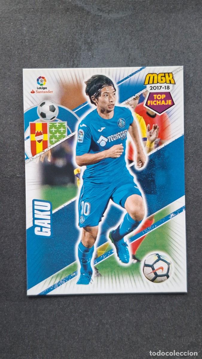 Cromos de f&uacute;tbol: L1 GAKU GETAFE C. F. 262 TOP FICHAJE PANINI MEGACRACKS 2017 2018 17 18