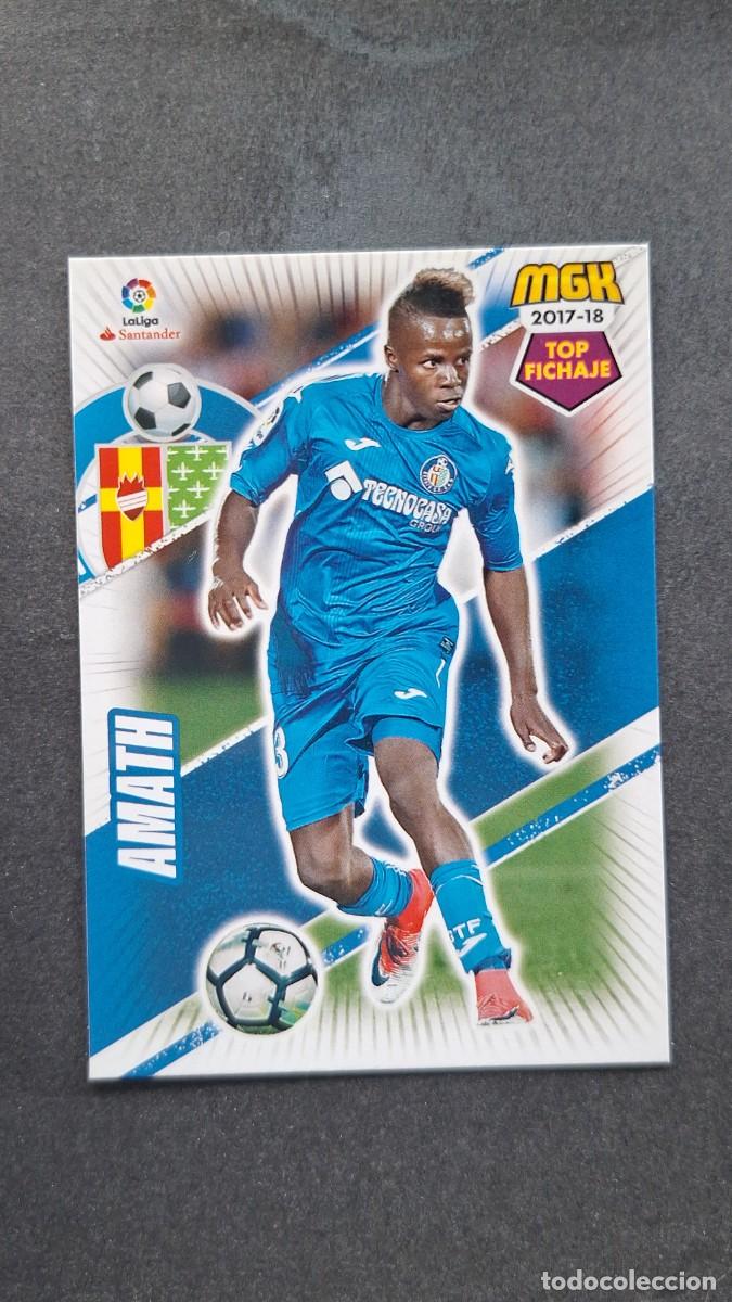 Cromos de f&uacute;tbol: L1 AMATH GETAFE C. F. 264 TOP FICHAJE PANINI MEGACRACKS 2017 2018 17 18