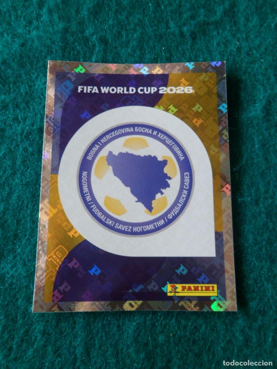 Football Stickers: CROMO FIFA WORLD CUP 2026. PANINI. LOGO BOSNIA HERZEGOBINA. BIH 1