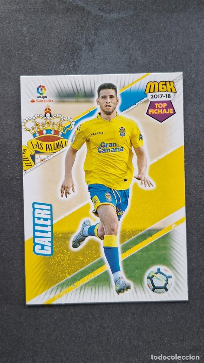 Cromos de f&uacute;tbol: L1 CALLERI U. D. LAS PALMAS 317 TOP FICHAJE PANINI MEGACRACKS 2017 2018 17 18