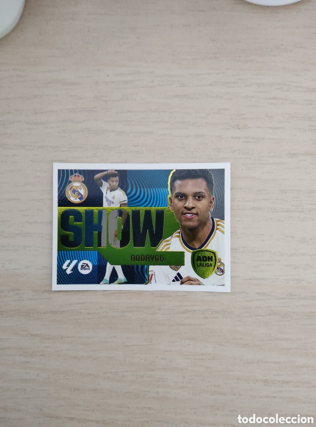 Cromos de f&uacute;tbol: 10 RODRYGO LA LIGA SHOW REAL MADRID LIGA ESTE 2024 2025