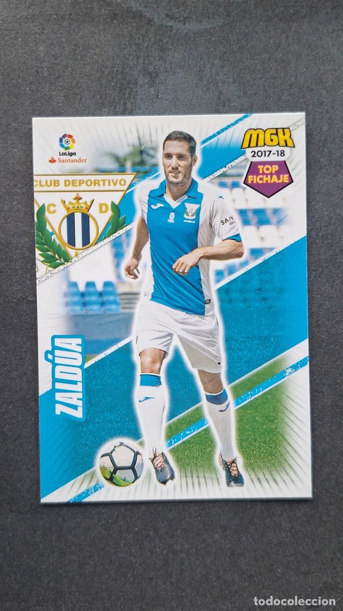 Cromos de f&uacute;tbol: L1 ZALDUA C. D. LEGANES 343 TOP FICHAJE PANINI MEGACRACKS 2017 2018 17 18