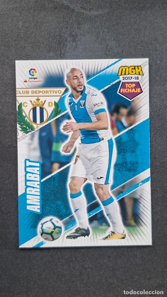 Cromos de f&uacute;tbol: L1 AMRABAT C. D. LEGANES 345 TOP FICHAJE PANINI MEGACRACKS 2017 2018 17 18