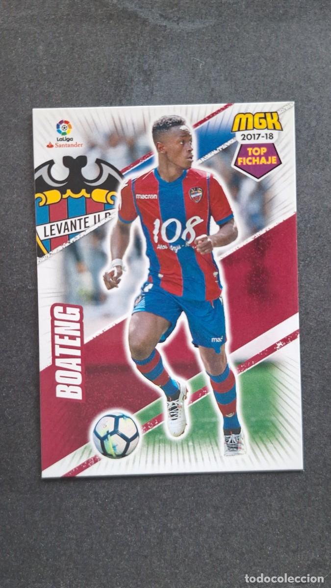 Cromos de f&uacute;tbol: L1 BOATENG LEVANTE U. D. 372 TOP FICHAJE PANINI MEGACRACKS 2017 2018 17 18