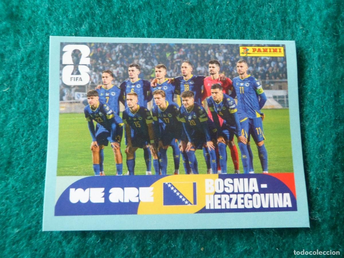 Cromos de f&uacute;tbol: CROMO FIFA WORLD CUP 2026. PANINI. EQUIPO (TEAM) BOSNIA HERZEGOBINA. BIH 13