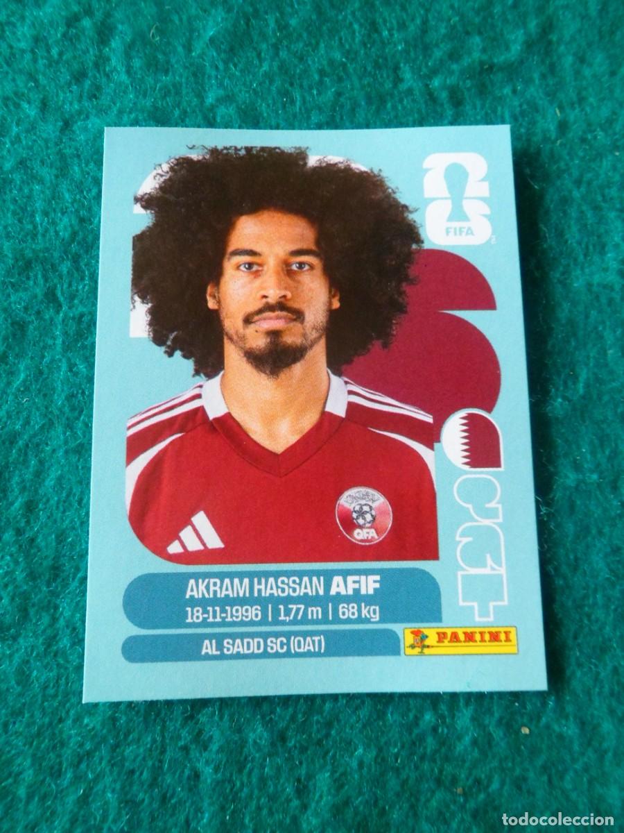 Cromos de f&uacute;tbol: CROMO FIFA WORLD CUP 2026. PANINI. AKRAM HASSAN AFIF. QAT 18