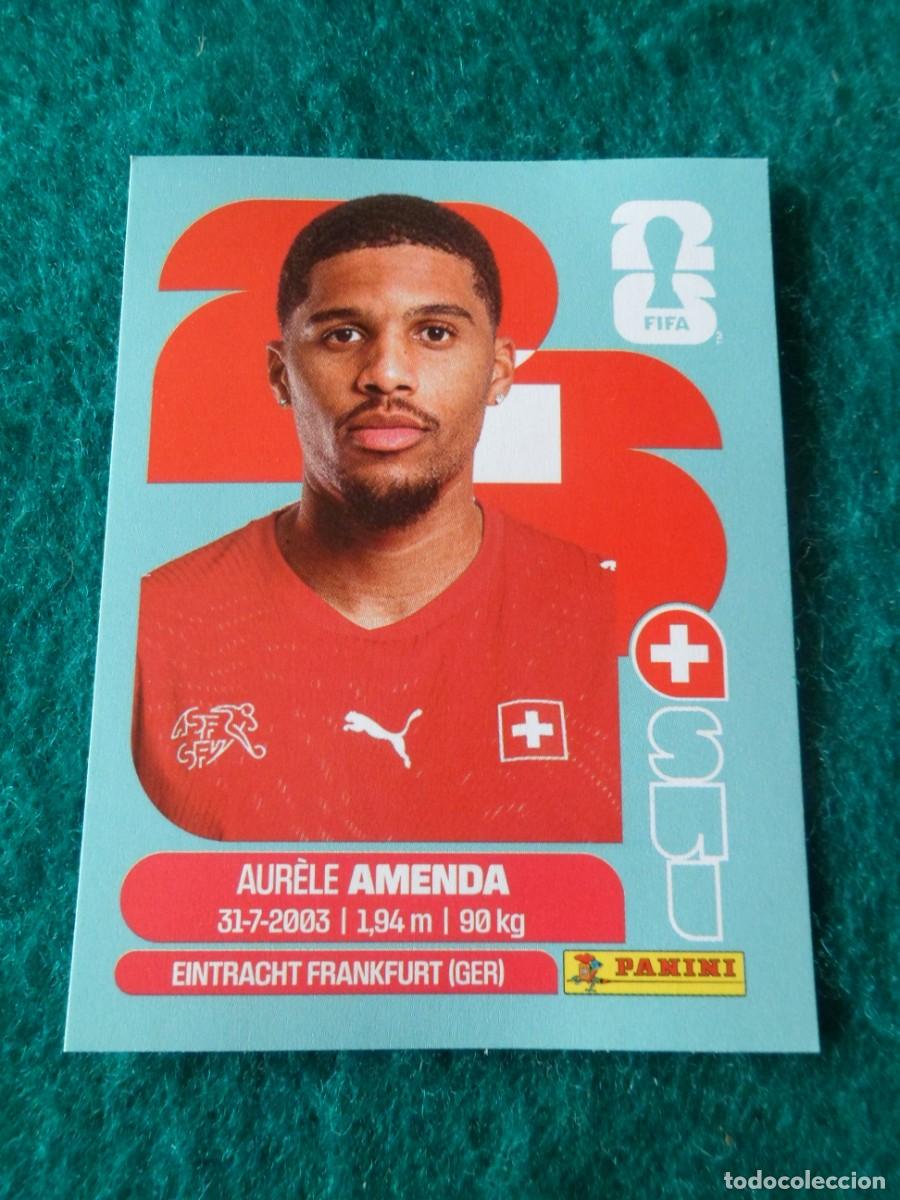 Cromos de f&uacute;tbol: CROMO FIFA WORLD CUP 2026. PANINI. AUR&Egrave;LE AMENDA. SUI 7