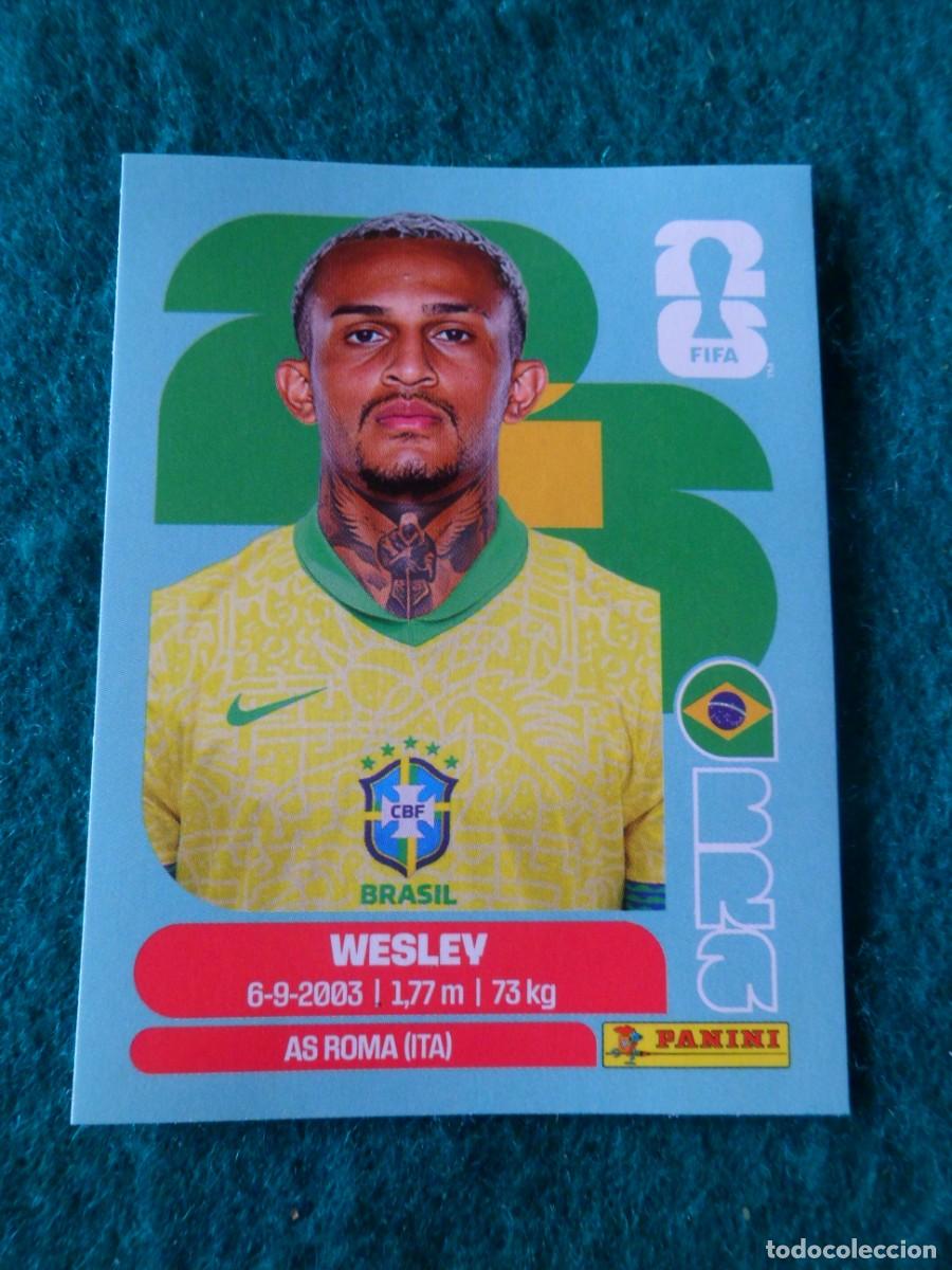 Cromos de f&uacute;tbol: CROMO FIFA WORLD CUP 2026. PANINI. WESLEY. BRA 8