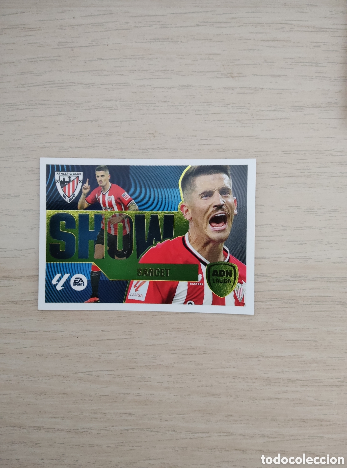 Cromos de f&uacute;tbol: 12 SANCET ATHLETIC CLUB LA LIGA SHOW LIGA ESTE 2024 2025