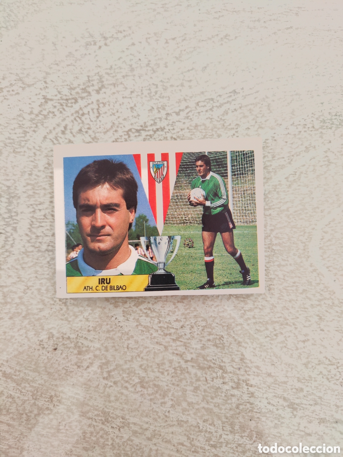 Fu&szlig;ball-Sticker: Este 87 88 despegado Athletic Bilbao Iru