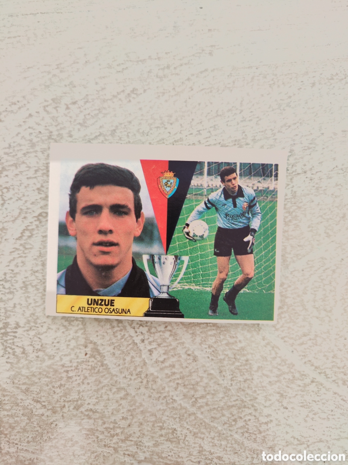 Cartes &agrave; collectionner de Football: Este 87 88 despegado Osasuna Unzue