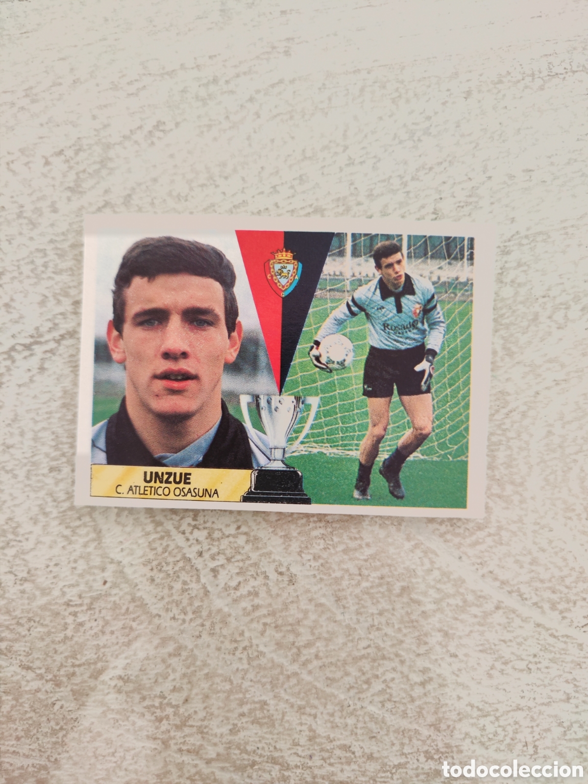 Cartes &agrave; collectionner de Football: Este 87 88 despegado Osasuna Unzue