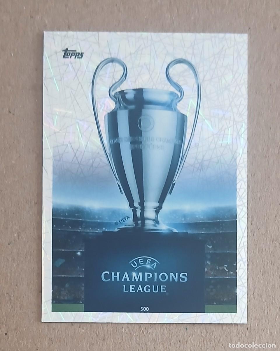 Cromos de f&uacute;tbol: CROMO n&ordm; 500 COPA CAMPEONES TOPPS MATCH ATTAX CHAMPIONS 2015-2016. Nuevo.