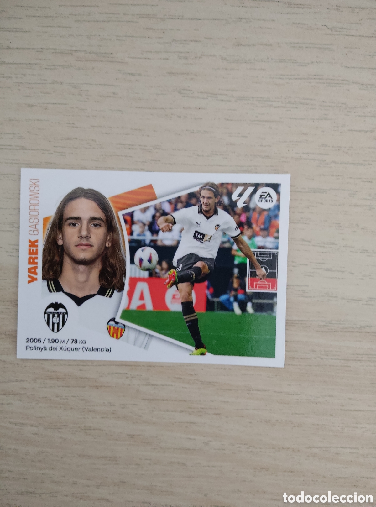Cromos de Futebol: 7B YAREK VALENCIA LIGA ESTE 2024 2025
