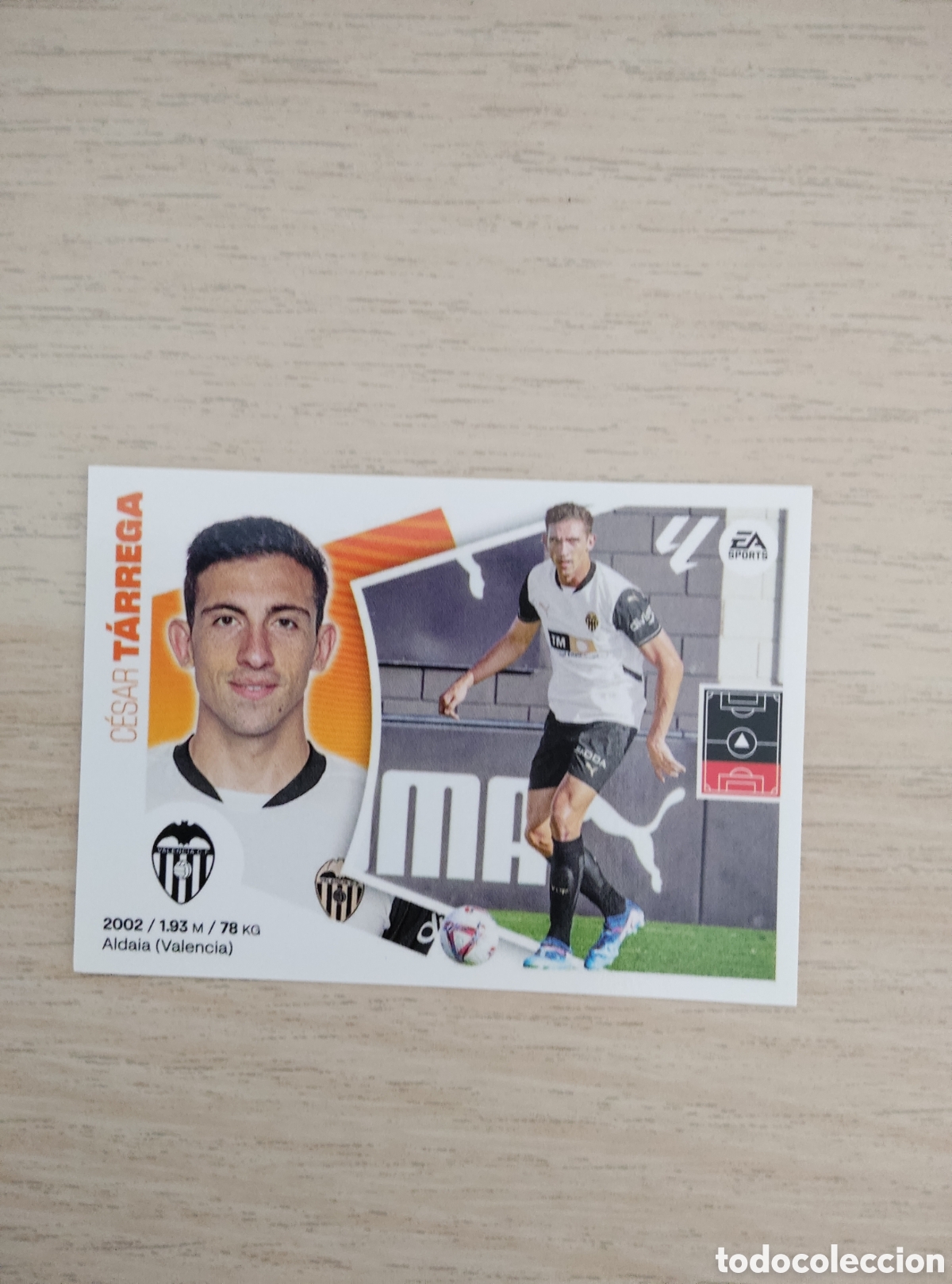 Cromos de Futebol: 8 BIS TARREGA VALENCIA LIGA ESTE 2024 2025