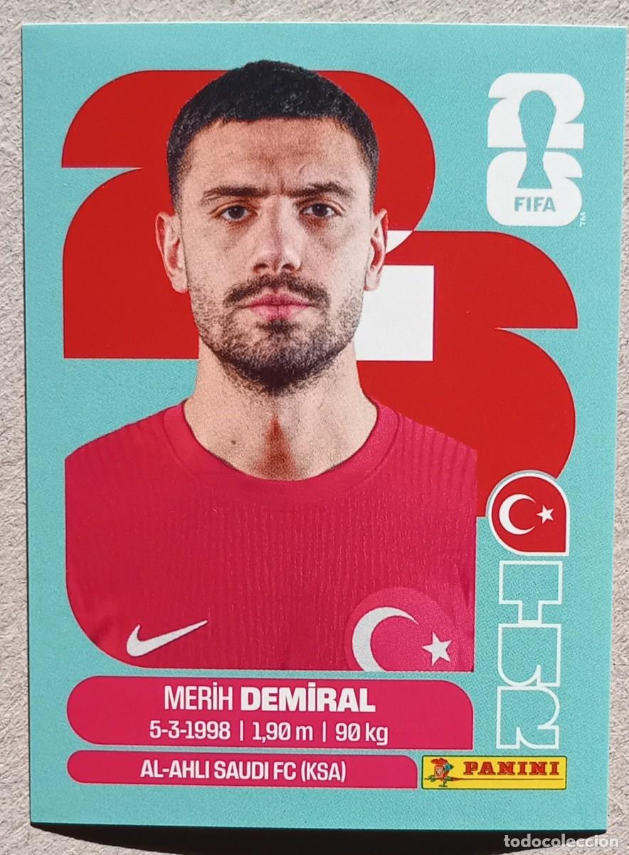 Cromos de Futebol: Figurina Panini 2026 Cromo World Cup Usa Mundial 2026 Merih Demiral Turkey n TUR 7