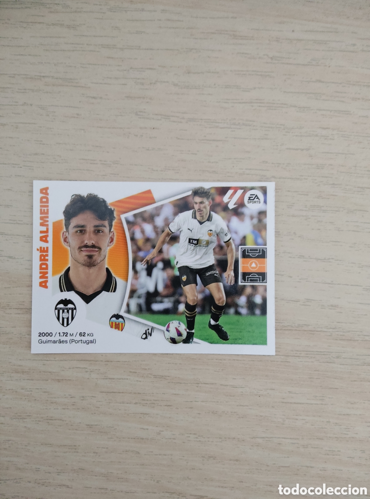 Cromos de Futebol: 14 ANDRE ALMEIDA VALENCIA LIGA ESTE 2024 2025