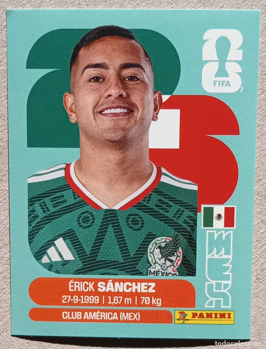 Cromos de f&uacute;tbol: Figurina Panini 2026 Cromo World Cup Usa Mundial 2026 &Eacute;rick Sanchez Mexico n MEX 14