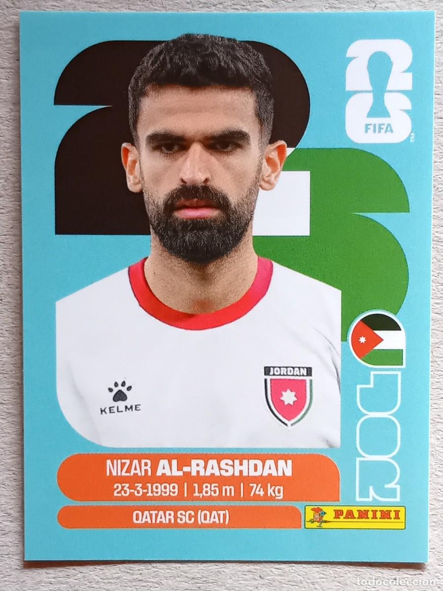 Cromos de f&uacute;tbol: Figurina Panini 2026 Cromo World Cup Usa Mundial 2026 Nizar Al Rashdan Jordan n JOR 10