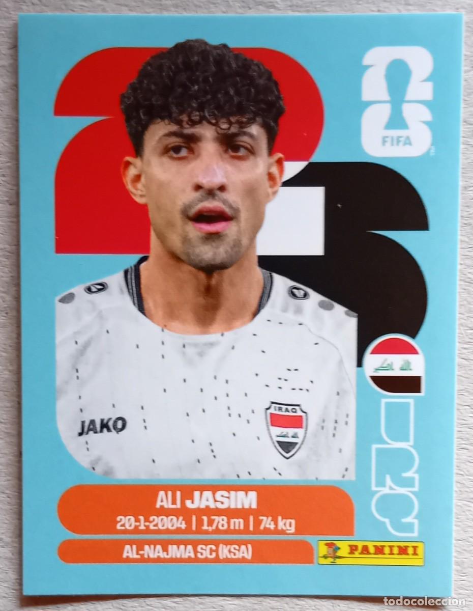 Cromos de f&uacute;tbol: Figurina Panini 2026 Cromo World Cup Usa Mundial 2026 Ali Jasim Iraq n IRQ 12