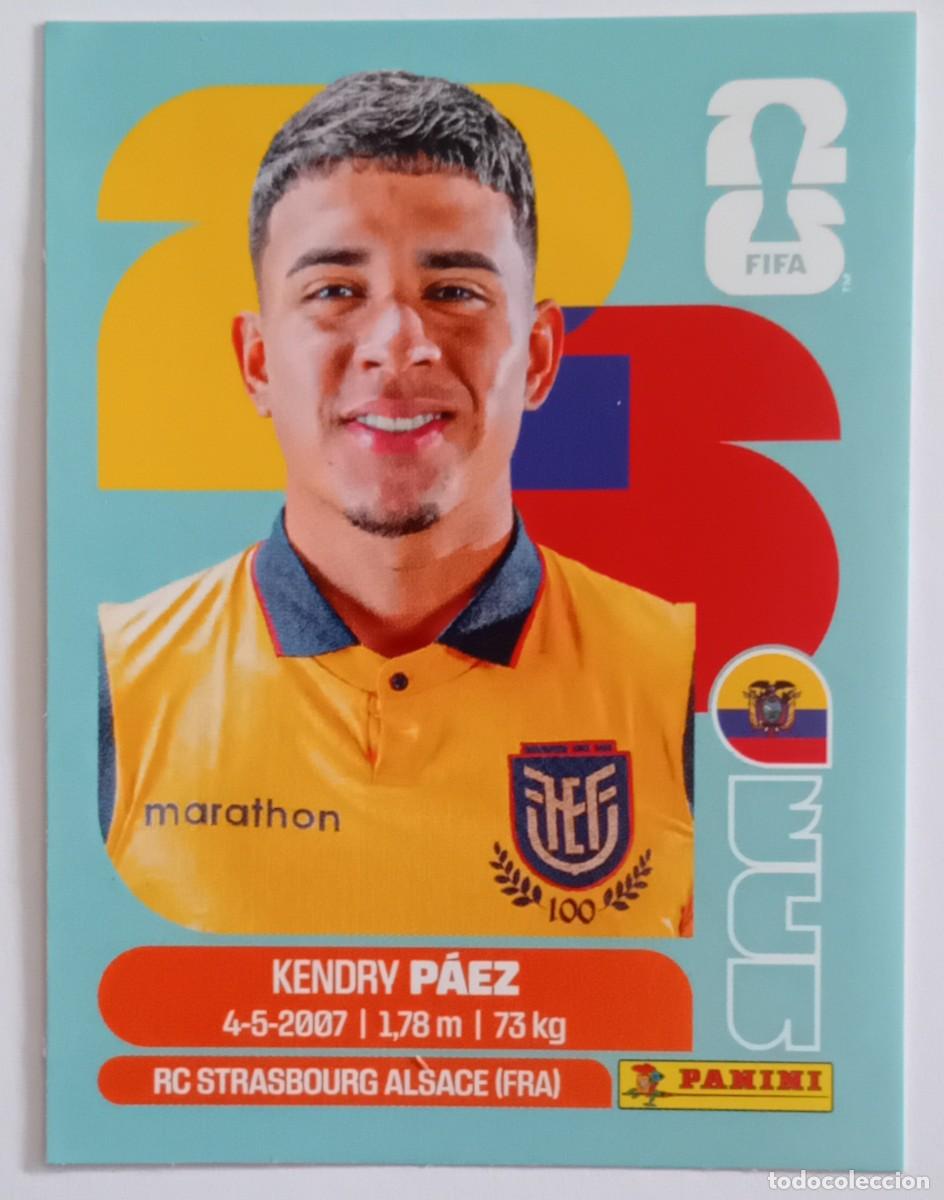Cromos de f&uacute;tbol: Figurina Panini 2026 Cromo World Cup Usa Mundial 2026 Kendry P&aacute;ez Ecuador n ECU 11