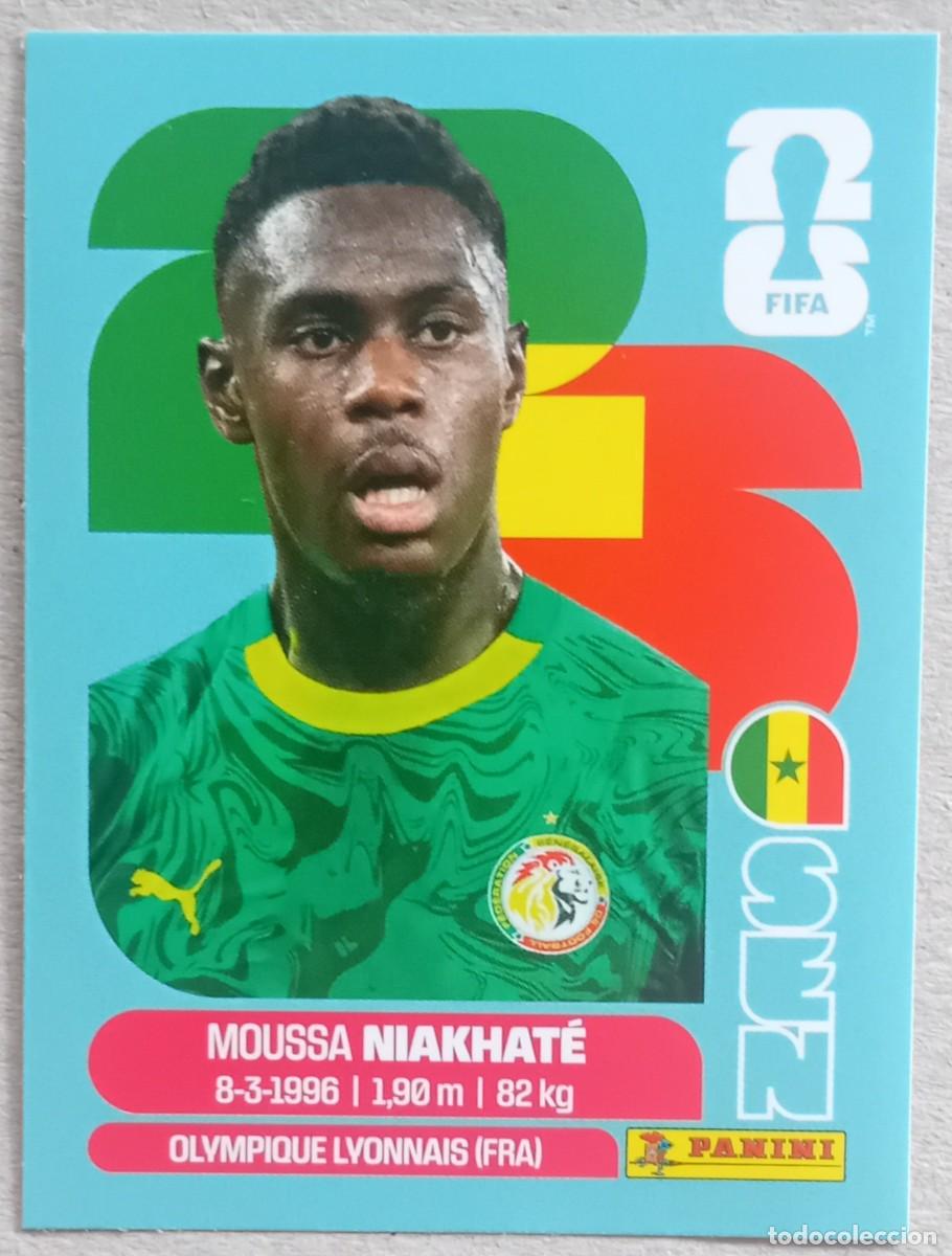 Fu&szlig;ball-Sticker: Figurina Panini 2026 Cromo World Cup Usa Mundial 2026 Moussa Niakhat&eacute; Senegal n SEN 4