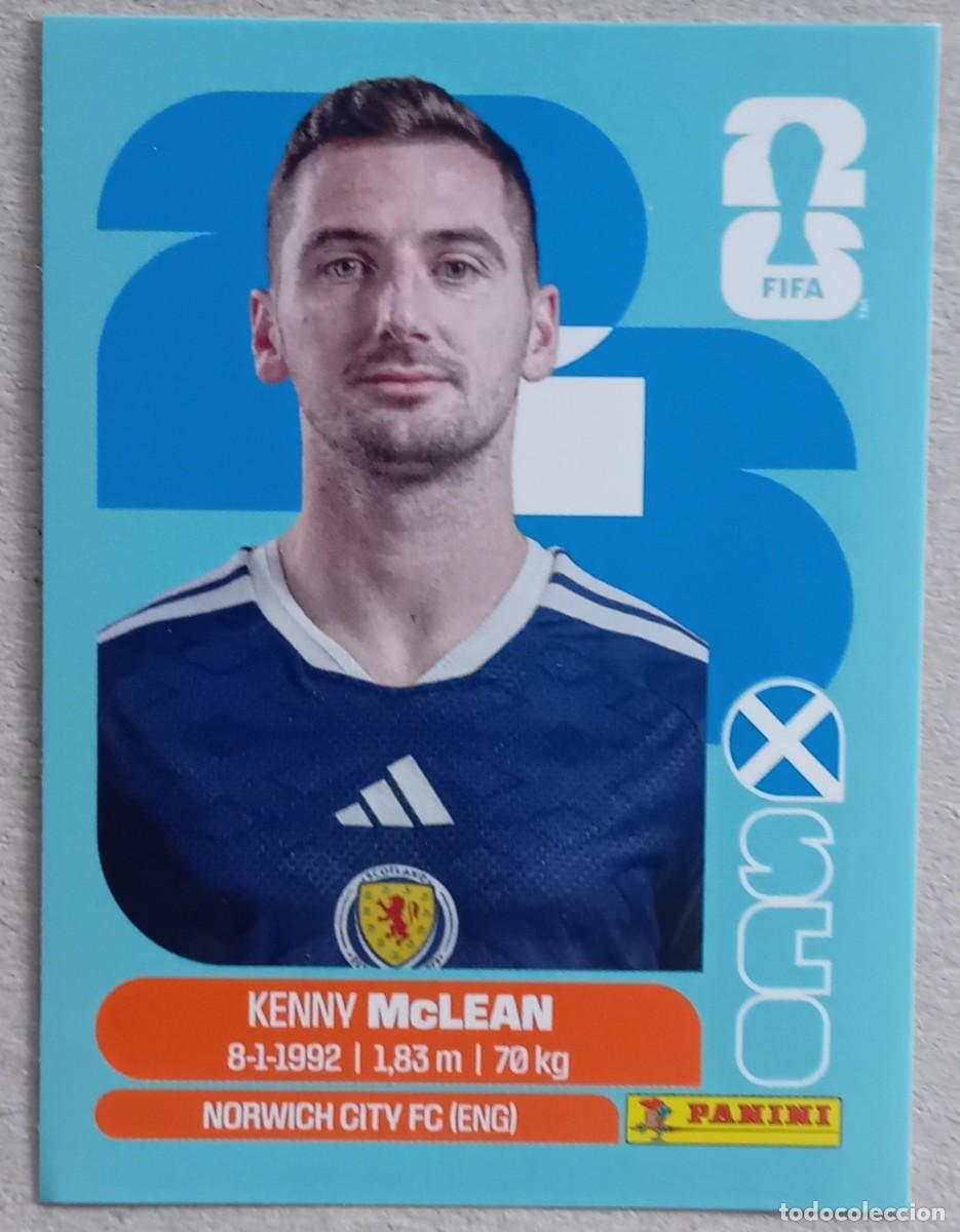 Fu&szlig;ball-Sticker: Figurina Panini 2026 Cromo World Cup Usa Mundial 2026 Kenny McLean Scotland n SCO 16
