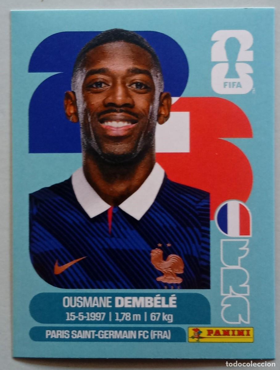 Football Stickers: Figurina Panini 2026 Cromo World Cup Usa Mundial 2026 Ousmane Demb&eacute;l&eacute; France n FRA 15