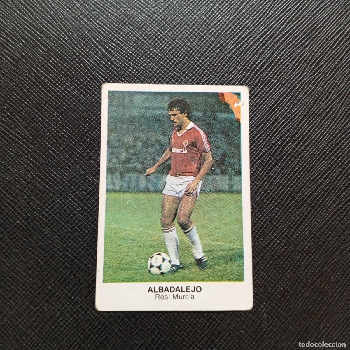 Figurine di Calcio: ALBADALEJO MURCIA CANO 1983 1984 CROMO FUTBOL 83 84 LIGA - DESPEGADO - A25 PG27 FICHAJE 9