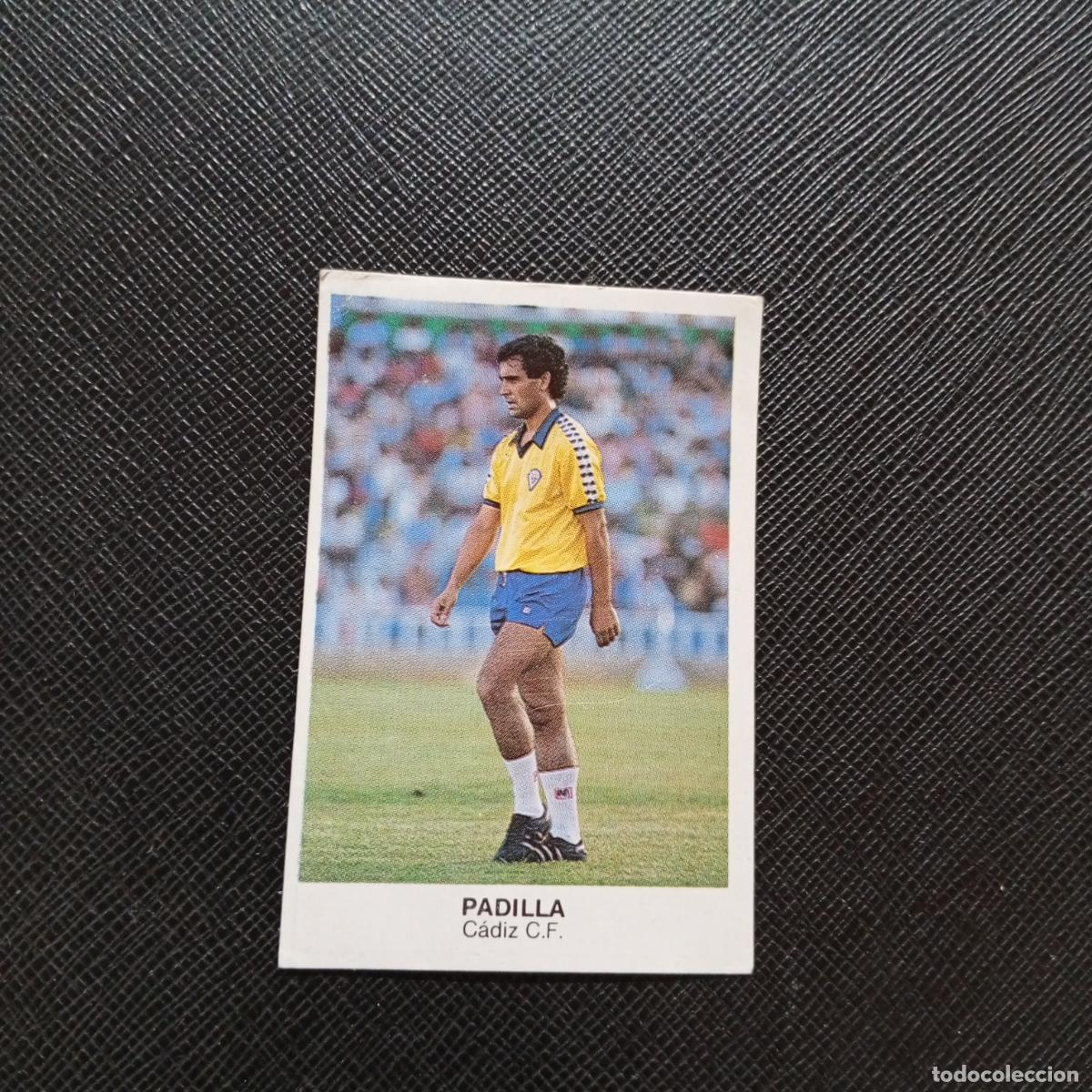 Cromos de f&uacute;tbol: PADILLA CADIZ CANO 1983 1984 CROMO FUTBOL 83 84 LIGA - DESPEGADO - A25 PG31 FICHAJE 10