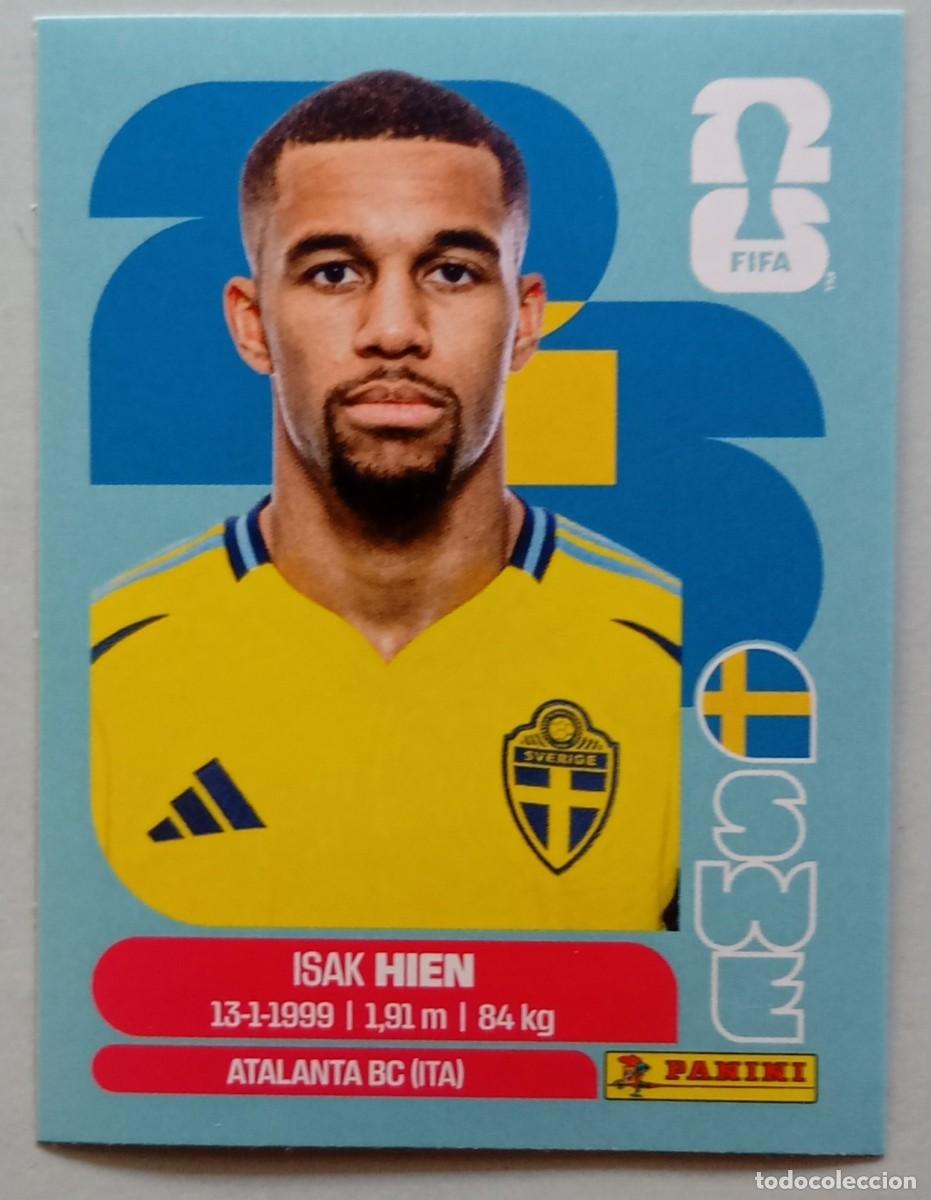 Cromos de f&uacute;tbol: Figurina Panini 2026 Cromo World Cup Usa Mundial 2026 Isak Hien Sweden n SWE 3