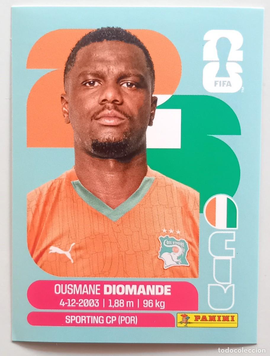 Cromos de f&uacute;tbol: Figurina Panini 2026 Cromo World Cup Usa Mundial 2026 Ousmane Diomande Ivory Coast n CIV 9