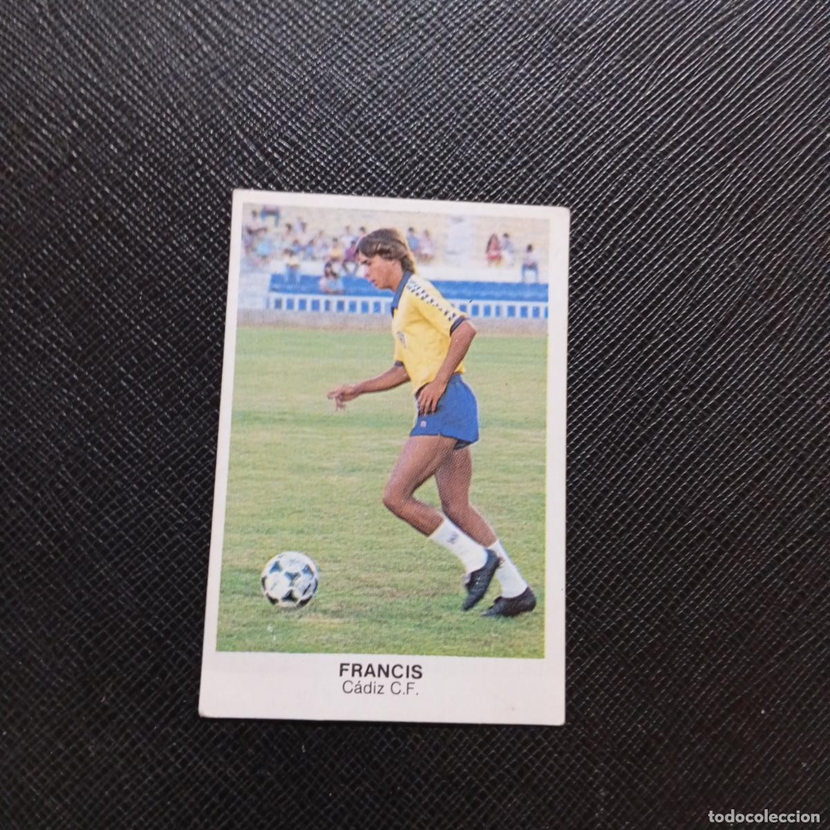 Cromos de f&uacute;tbol: FRANCIS CADIZ CANO 1983 1984 CROMO FUTBOL 83 84 LIGA - DESPEGADO - A25 PG32 FICHAJE 13